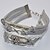billiga Modearmband-Armband Armband av Remmar Legering Läder Inspirerande Dagligen Casual Sport Julklappar Smycken Present Silver Grå,1st
