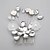 cheap Headpieces-Women&#039;s / Flower Girl&#039;s Crystal / Alloy / Imitation Pearl Headpiece-Wedding / Special Occasion Hair Combs 1 Piece Clear