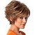 cheap Synthetic Trendy Wigs-new arrival blonde short curly synthetic hair wigs