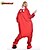 preiswerte Kigurumi Pyjamas-Erwachsene Kigurumi-Pyjamas Fuchs Tier Pyjamas-Einteiler Polar-Fleece Rot Cosplay Für Herren und Damen Tiernachtwäsche Karikatur Fest / Feiertage Kostüme / Gymnastikanzug / Einteiler