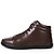 preiswerte Sneaker für Herren-Herrn Schuhe Leder Frühling / Herbst / Winter Komfort Sneakers 5.08-10.16cm / Mittelhohe Stiefel Schwarz / Braun / Blau