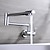 cheap Foldable-Wall Mounted Kitchen Faucet,Pot Filler Type   Silvery Single Handle One Hole Contemporary Kitchen Taps with Cold Water Only
