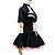 cheap Lolita Dresses-Classic Lolita Lolita Dress Maid Suits Women&#039;s Japanese Cosplay Costumes White / Black Patchwork Short Sleeve Short Length / Classic Lolita Dress