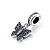 cheap Bracelets-Sterling Silver Bead  S925 EIFFEL TOWER Silver Dangle  for European Charm Silver Bracelets