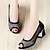 cheap Women&#039;s Sandals-Women&#039;s Chunky Heel Sparkling Glitter Synthetic / Glitter / Tulle Spring / Summer / Fall White / Black