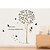 cheap Wall Stickers-Decorative Wall Stickers - Plane Wall Stickers Landscape / Christmas Decorations / Florals Living Room / Bedroom / Bathroom / Removable