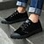 cheap Men&#039;s Sneakers-Men&#039;s Shoes Casual Fashion Sneakers Black / Blue / Brown / Black and White