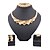 cheap Jewelry Sets-Women&#039;s Jewelry Set Fashion Earrings Jewelry For Wedding Party / Rings / Necklace / Bracelets &amp; Bangles