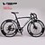 billige Cykler-Mountain Bikes / Racercykler / komfort cykler Cykling 14 Trin 26 tommer (ca. 66cm) / 700CC SHIMANO A050 Dobbelt skivebremse Springerforgaffel Normal Aluminiumlegering / Stål