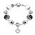 cheap Bracelets-Women Strand Beads Bracelets Beads Glass Beads Charm Bracelets &amp; Bangles Silver European beads  Gift PH013