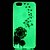billiga Mobil cases &amp; Skärmskydd-Case For iPhone 5 / Apple / iPhone X iPhone X / iPhone 8 Plus / iPhone 8 Glow in the Dark Back Cover Dandelion / Flower Soft TPU