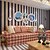 cheap Wallpaper-Stripe Home Decoration Contemporary Wall Covering, Non-woven Paper Material Wallpaper, Room Wallcovering