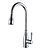 cheap Kitchen Faucets-Kitchen faucet - Single Handle One Hole Chrome Pull-out / ­Pull-down / Tall / ­High Arc Deck Mounted Contemporary Kitchen Taps