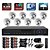 halpa DVR-setit-BNC / 8 kanavainen D1 Real Time (704*576) NTSC: 512 (H) x 492 (V) / PAL: 512 (H) x 582 (V) 20 m Ei