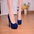cheap Women&#039;s Heels-Women&#039;s / Girls&#039; Leatherette Spring / Summer Stiletto Heel Black / Red / Blue / Wedding / Dress