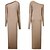 cheap Women&#039;s Dresses-Women&#039;s Casual Solid Shift Dress , Boat Neck Maxi Cotton