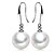 cheap Earrings-Women&#039;s Pearl Drop Earrings Dangle Earrings Ladies Elegant Birthstones Pearl Sterling Silver Earrings Jewelry Silver For Party Wedding Daily Masquerade Engagement Party Prom