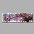 abordables Peintures à l&#039;Huile Meilleurs Artistes-Peint à la main Abstrait / A fleurs/BotaniqueModern Quatre Panneaux Toile Peinture à l&#039;huile Hang-peint For Décoration d&#039;intérieur