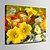 cheap Still Life Paintings-Hand-Painted Still Life Square, Pastoral Canvas Oil Painting Home Decoration One Panel