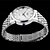 Недорогие наручные часы-Мужской Наручные часы Кварцевый Защита от влаги Нержавеющая сталь Группа Серебристый металл