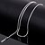 cheap Necklaces-Chain Necklace Ladies Titanium Steel Silver Plated Silver Necklace Jewelry For Wedding Party Daily Casual