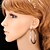 cheap Earrings-Women&#039;s Hoop Earrings Machete Ladies Work Casual Vintage Party Stainless Steel Earrings Jewelry White / Gold For Daily Daily Wear