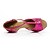 abordables Chaussures de danses latines-Femme Chaussures Latines / Chaussures de Salsa Paillettes Sandale Paillette / Boucle Talon Personnalisé Personnalisables Chaussures de danse Argenté / Doré / Fuchsia / Intérieur / Utilisation / Cuir