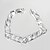 voordelige Religieuze Sieraden-Heren Armbanden met ketting en sluiting Modieus Sterling zilver Armband sieraden Zilver Voor Kerstcadeaus Bruiloft Feest Dagelijks Causaal