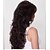 olcso Szintetikus, trendi parókák-Synthetic Hair Wigs Curly With Bangs Capless Long