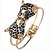 cheap Bracelets-MISSING U Vintage / Party Alloy / Gemstone &amp; Crystal Cuff Bracelet