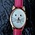 voordelige Trendy Horloge-Dames Kwarts Modieus PU Band Informeel Modieus Zwart Wit Blauw Rood