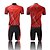 cheap Men&#039;s Clothing Sets-Cycling Jersey with Shorts Men&#039;s Short Sleeve BikeBreathable / Ultraviolet Resistant / Moisture Permeability / Compression /