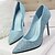 cheap Wedding Shoes-Women&#039;s Shoes Leatherette Spring / Summer Comfort Stiletto Heel Sparkling Glitter Blue / Pink / Golden