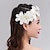 cheap Headpieces-Tulle / Lace Headbands / Flowers / Wreaths with 1 Wedding / Special Occasion Headpiece