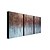 preiswerte Abstrakte Gemälde-Handgemalte AbstraktModern Vier Panele Leinwand Hang-Ölgemälde For Haus Dekoration