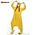 tanie Piżamy kigurumi-Dla dorosłych Piżama Kigurumi PIKA PIKA Zwierzę Niejednolita całość Piżama Onesie Piżama zabawny kostium Polar Cosplay Dla Mężczyźni i kobiety Święta Animal Piżamy Rysunek