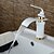cheap Classical-Bathroom Sink Faucet - Waterfall Painted Finishes Centerset Single Handle One HoleBath Taps / Brass