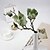 voordelige Kunstbloemen-Kunstbloemen 1 Tak Europese Stijl Magnolia Bloemen voor op tafel