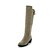 cheap Women&#039;s Boots-Women&#039;s Shoes Leatherette Chunky Heel Heels / Round Toe Boots Outdoor / Office &amp; Career / Casual Black / Gray / Beige