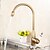 cheap Kitchen Faucets-Kitchen faucet - Single Handle One Hole Antique Brass Tall / ­High Arc Centerset Antique