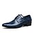 cheap Men&#039;s Oxfords-Men&#039;s Faux Leather Spring / Fall Comfort Oxfords Slip Resistant Black / Blue / Party &amp; Evening