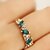 cheap Rings-Women&#039;s Statement Ring Crystal Golden Silver Rhinestone Alloy Ladies Fashion Gift Daily Jewelry Marquise Cut 3 stone