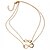 cheap Necklaces &amp; pendants-Mother Daughter Infinity Necklace Pendant Necklace Double Floating Ladies Basic Double-layer Alloy Golden Silver Necklace Jewelry