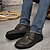 halpa Miesten Oxford-kengät-Miesten Comfort-kengät Nappanahka Syksy / Talvi Oxford-kengät Vaalean ruskea / Musta / Kahvi / Juhlat / Juhlat