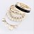 economico Gioielli Religiosi-Women&#039;s Bracelet Bangles Layered Stacking Stackable Ladies Multi Layer Imitation Pearl Bracelet Jewelry White / Black / Red For Christmas Gifts Casual Daily