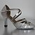 cheap Ballroom Shoes &amp; Modern Dance Shoes-Women‘s Dance Shoes Latin/Standard Shoes Leatherette Heel Chocolate Customizable