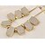 preiswerte Halsketten-Damen Halsketten Geometrisch Tropfen damas Aleación Dark Gray Grau Modische Halsketten Schmuck Für Hochzeit Party Alltag Normal