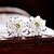 preiswerte Ohrringe-Damen Ohrstecker Blume damas Elegant Geburtssteine Sterlingsilber Silber Ohrringe Schmuck Gold / Silber Für Hochzeit Party Normal Alltag Sport
