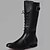 cheap Men&#039;s Boots-Men&#039;s Fashion Boots Synthetics Fall / Winter British Boots Mid-Calf Boots Black / Party &amp; Evening / Party &amp; Evening / Combat Boots