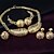 cheap Jewelry Sets-Jewelry Set Statement Necklace 18K Gold Statement Vintage Party Casual Cute Necklace Jewelry For
